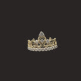 Crown Ring W/ CZ