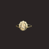 Small Round San Judas Ring