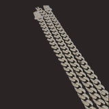 Monaco Silver Bracelet W/ CZ