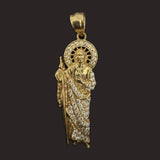 San Judas Pendant W/ CZ