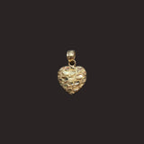 Nugget Heart Shape Pendant