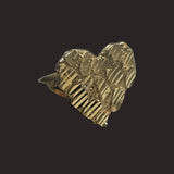 Heart Nugget Ring