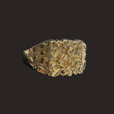 Small Squared Nugget Ring