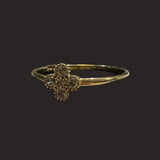Clover CZ Ring