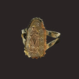 Flower Full Body Virgen Mary Ring