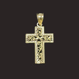 Swirl Cross Pendant
