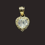 Heart W/ CZ Stones