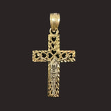 Cross Pendant W/ Hearts