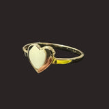 Plain Heart Ring