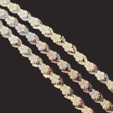Flower W/ Leaf Bracelet