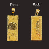 100 Dollar Bill Pendant