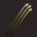 Thinner Cuban Bracelet W/ CZ