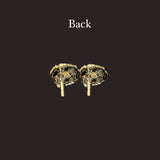 Mini Round Nugget Earrings