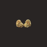 Heart Nugget Earrings