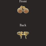 Round Quinceñera Earrings