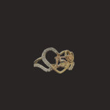 Double Heart Quinceñera Ring