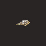 Small Heart Quinceñera Ring W/ CZ